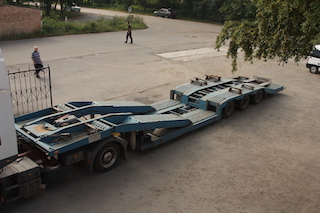 Трал для перевозки тягачей из Европы - Autozahid